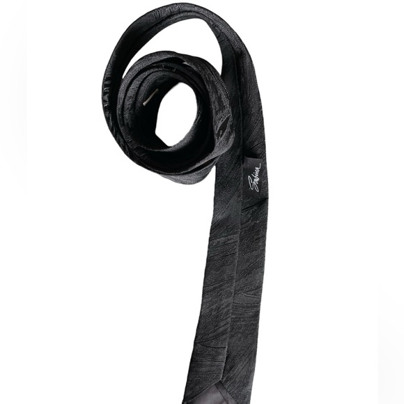 Vintage necktie Black - Picture 2 of 2